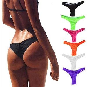 Brazilian Thong Bikini Bottom - XL